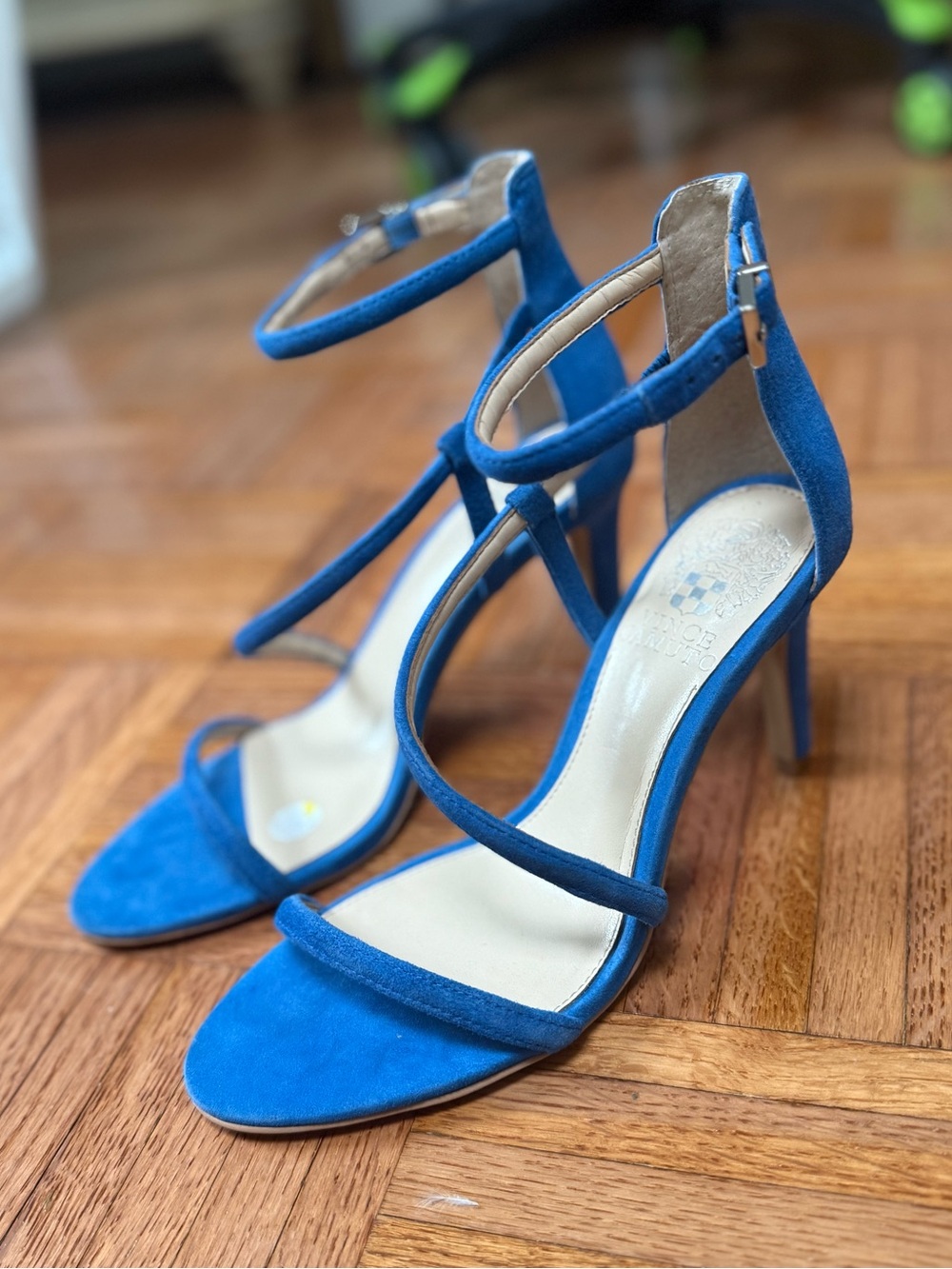 Vince Camuto Blue Careleen Heels